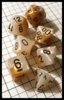 Dice : Dice - Dice Sets - Chessex Gemini Gold White Black CHX26448 - Gen Con Aug 2011